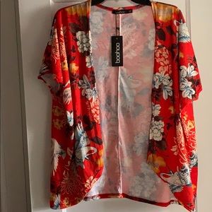 Boohoo Kimono inspired top